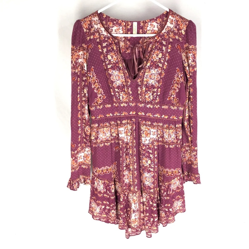 Free people long sleeve dress